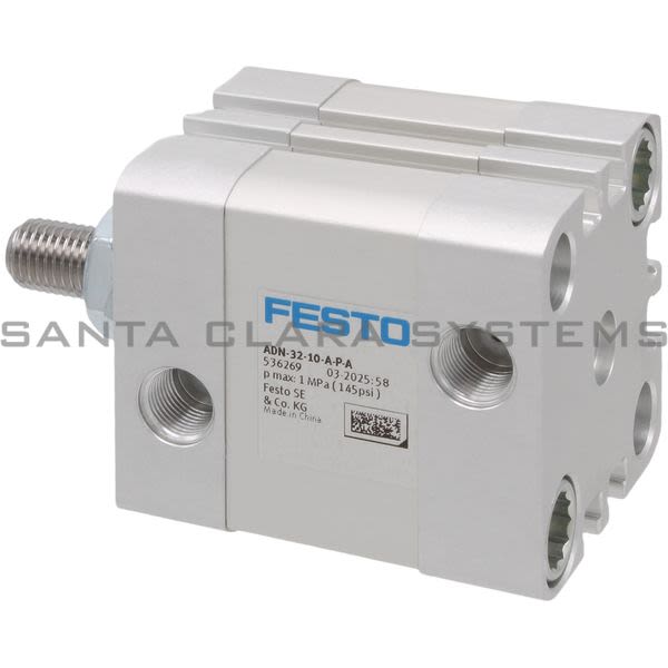 Festo ADN-32-10-A-P-A Compact Air Cylinder Product Image