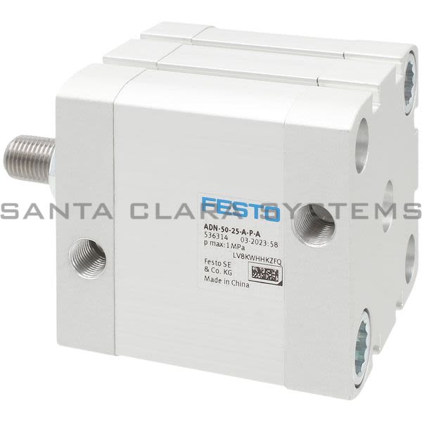 Festo ADN-50-25-A-P-A Compact Air Cylinder Product Image