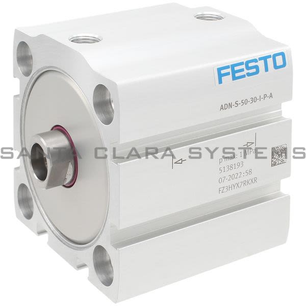 Festo ADN-S-50-30-I-P-A Compact Air Cylinder Product Image