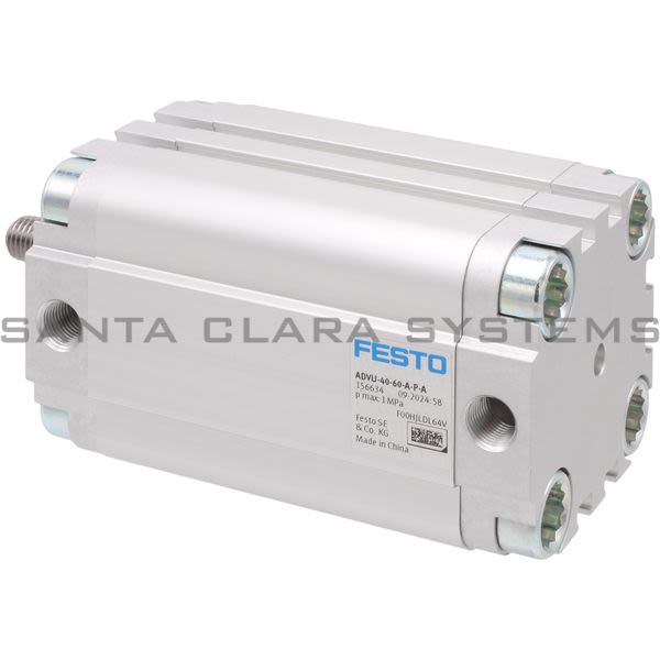 Festo ADVU-40-60-A-P-A Compact Air Cylinder Product Image