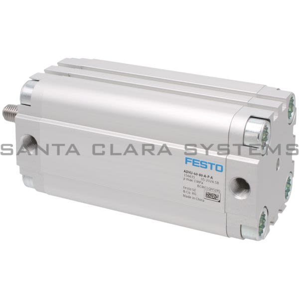 Festo ADVU-40-80-A-P-A Compact Air Cylinder Product Image