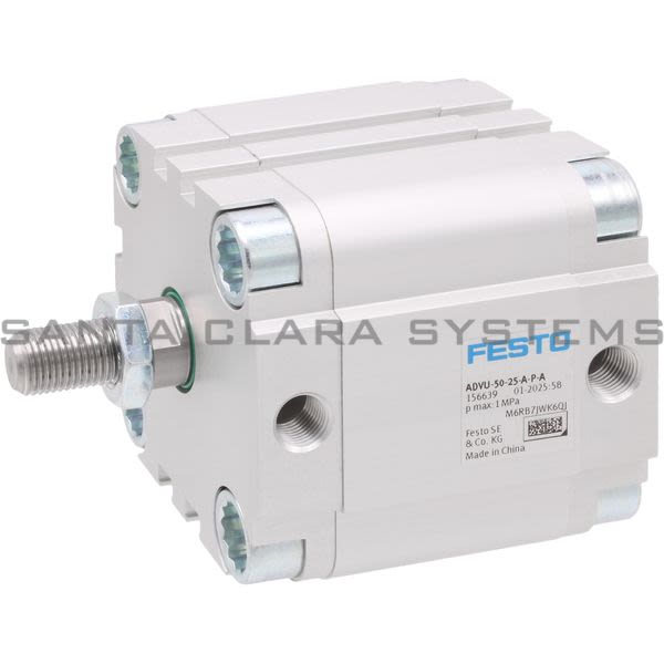 Festo ADVU-50-25-A-P-A Compact Air Cylinder Product Image