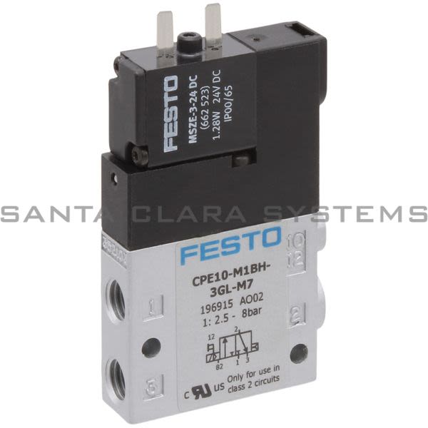 Festo CPE10-M1BH-3GL-M7 Air Solenoid Valve Product Image