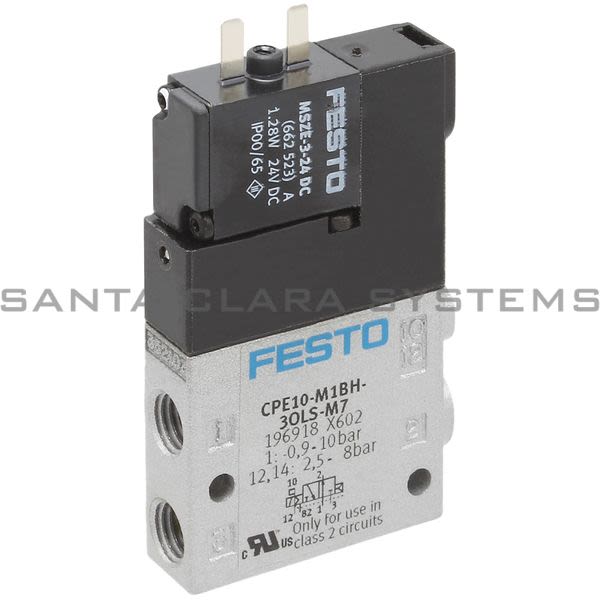 Festo CPE10-M1BH-3OLS-M7 Air Solenoid Valve Product Image