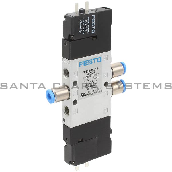 Festo CPE10-M1BH-5J-QS-4 Air Solenoid Valve Product Image