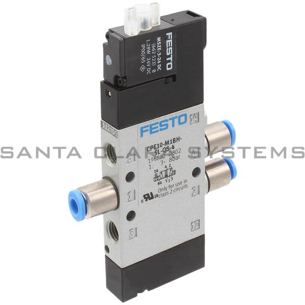 Festo CPE10-M1BH-5L-QS-4 Air Solenoid Valve Product Image
