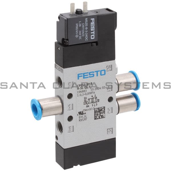 Festo CPE10-M1BH-5L-QS-6 Air Solenoid Valve Product Image