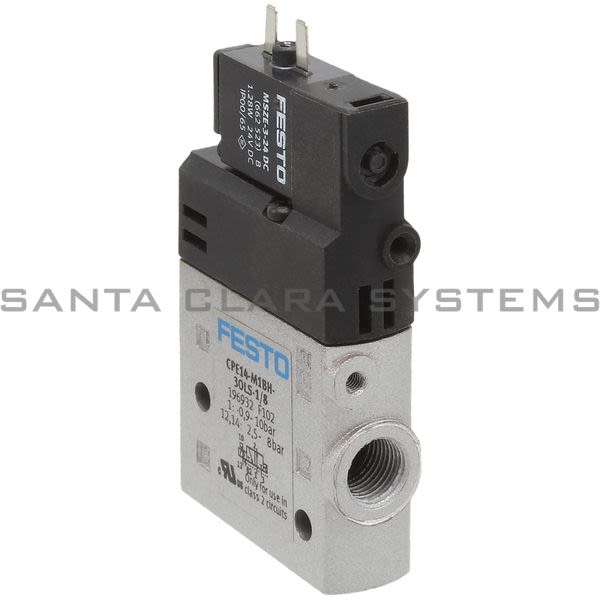 Festo CPE14-M1BH-3OLS-1/8  Air Solenoid Valve Product Image