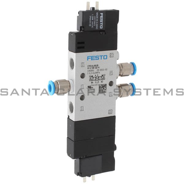 Festo CPE14-M1BH-5-3B-QS-6 Air Solenoid Valve Product Image