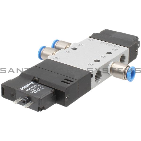 Festo CPE14-M1BH-5/3G-QS-6  Air Solenoid Valve Product Image