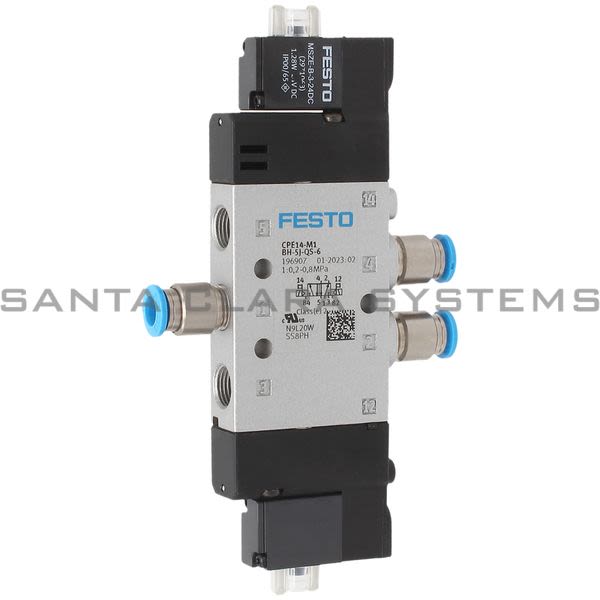 Festo CPE14-M1BH-5J-QS-6 Air Solenoid Valve Product Image