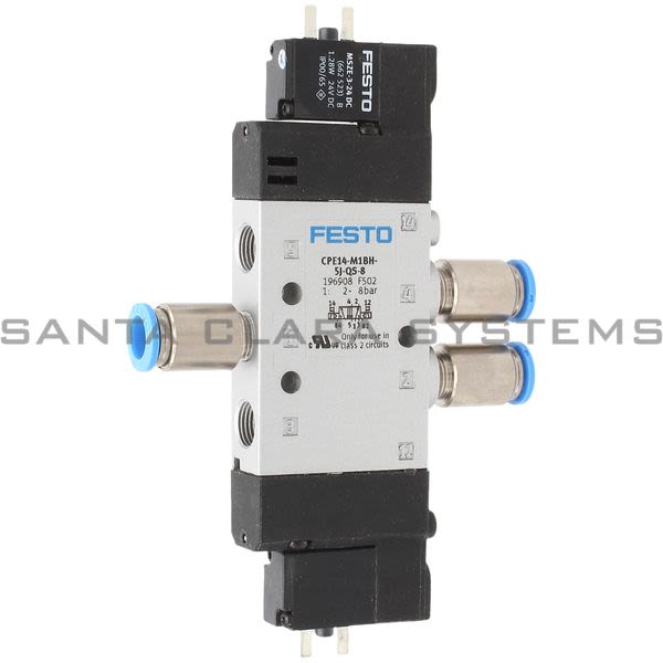 Festo CPE14-M1BH-5J-QS-8 Air Solenoid Valve Product Image