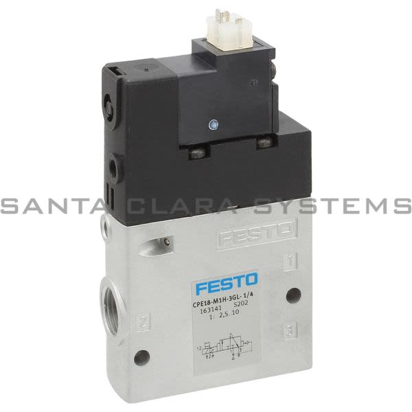 Festo CPE18-M1H-3GL-1-4 Air Solenoid Valve Product Image