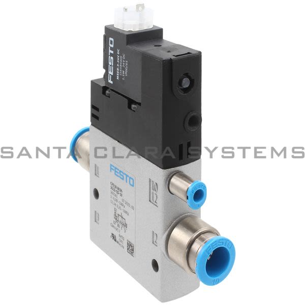 Festo CPE18-M1H-3GLS-QS-10 Air Solenoid Valve Product Image