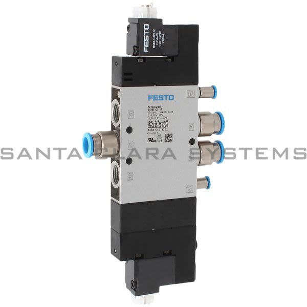 Festo CPE18-M1H-5-3BS-QS-10 Air Solenoid Valve Product Image