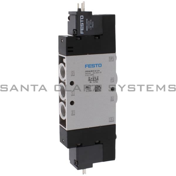 Festo CPE18-M1H-5J-1-4 Air Solenoid Valve Product Image