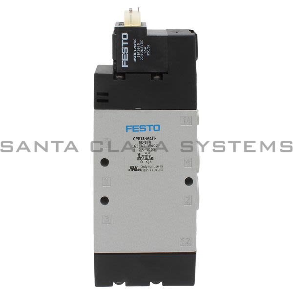 Festo CPE18-M1H-5L-1-4 Air Solenoid Valve Product Image