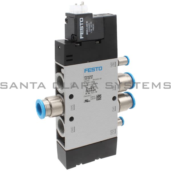 Festo CPE18-M1H-5LS-QS-10 Air Solenoid Valve Product Image