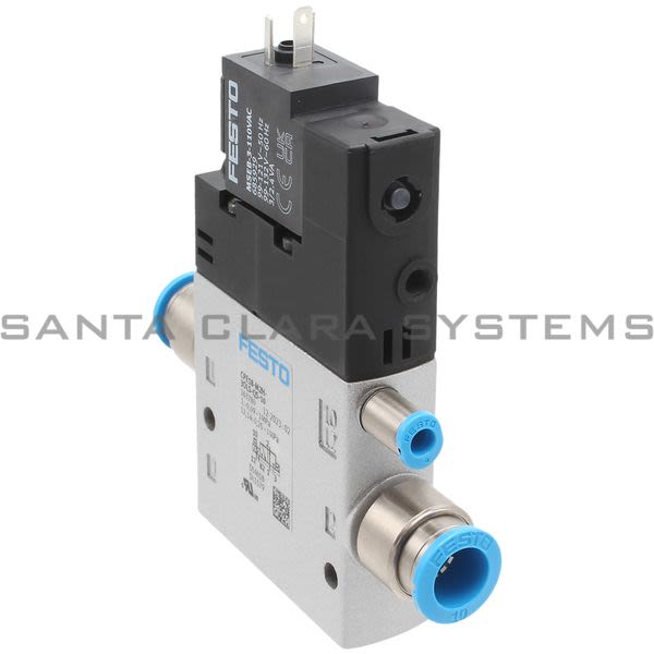 Festo CPE18-M2H-3OLS-QS-10 Air Solenoid Valve Product Image