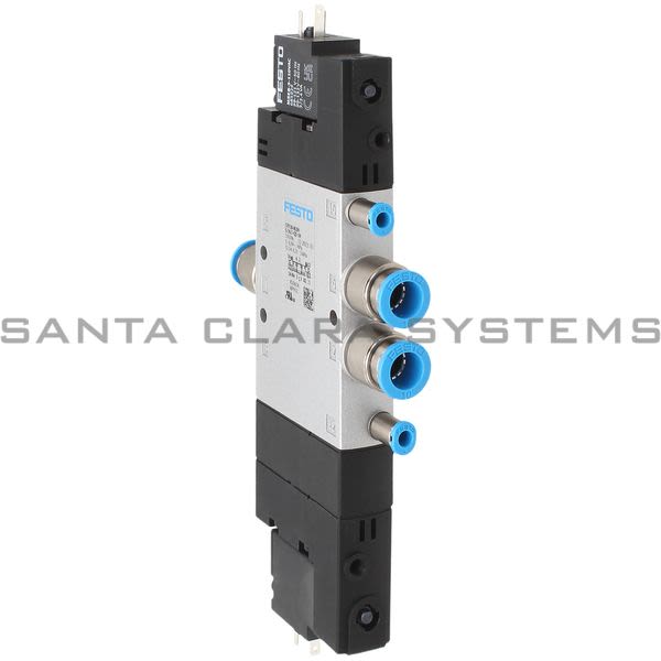 Festo CPE18-M2H-5/3GS-QS-10  Air Solenoid Valve Product Image
