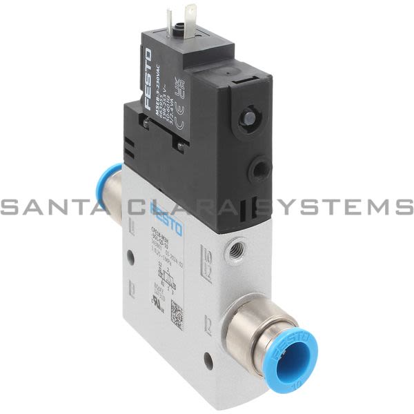 Festo CPE18-M3H-3GL-QS-10 Air Solenoid Valve Product Image