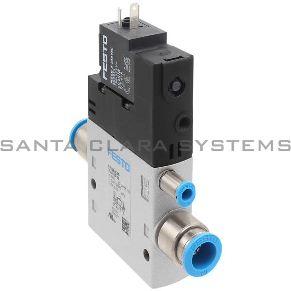Festo CPE18-M3H-3GLS-QS-10 Air Solenoid Valve Product Image