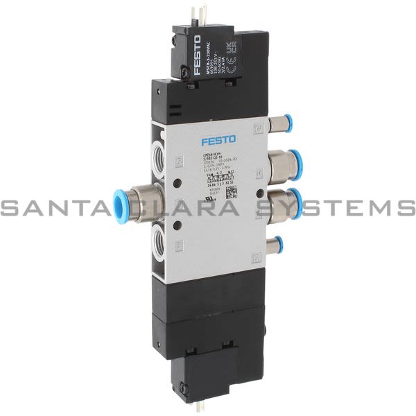 Festo CPE18-M3H-5-3BS-QS-10 Air Solenoid Valve Product Image