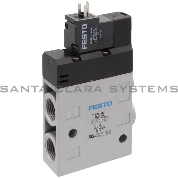 Festo CPE24-M1H-3GL-3-8 Air Solenoid Valve Product Image