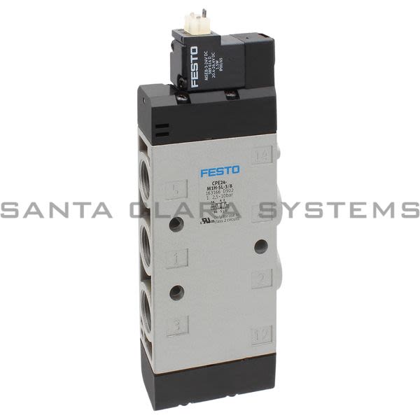 Festo CPE24-M1H-5L-3-8 Air Solenoid Valve Product Image