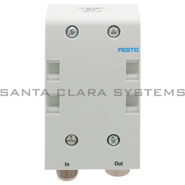 Festo CPX-AB-2-M12-RK-DP Connection Block Product Image