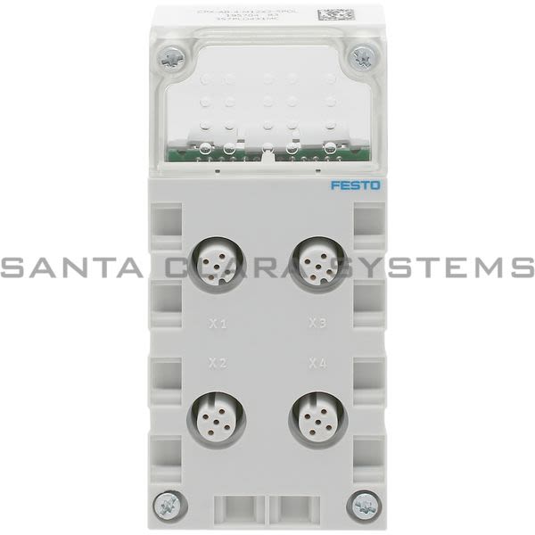 Festo CPX-AB-4-M12X2-5POL Connection Block Product Image
