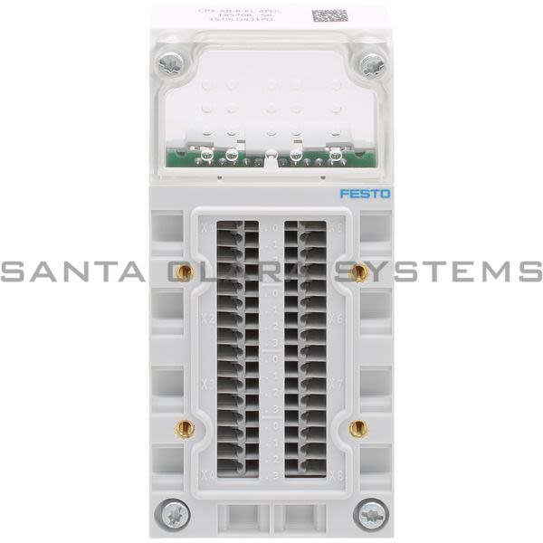 Festo CPX-AB-8-KL-4POL Connection Block Product Image
