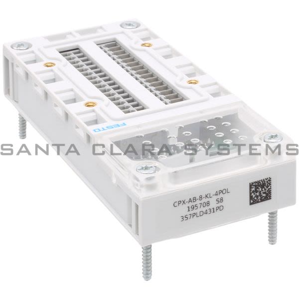 Festo CPX-AB-8-KL-4POL Connection Block Product Image