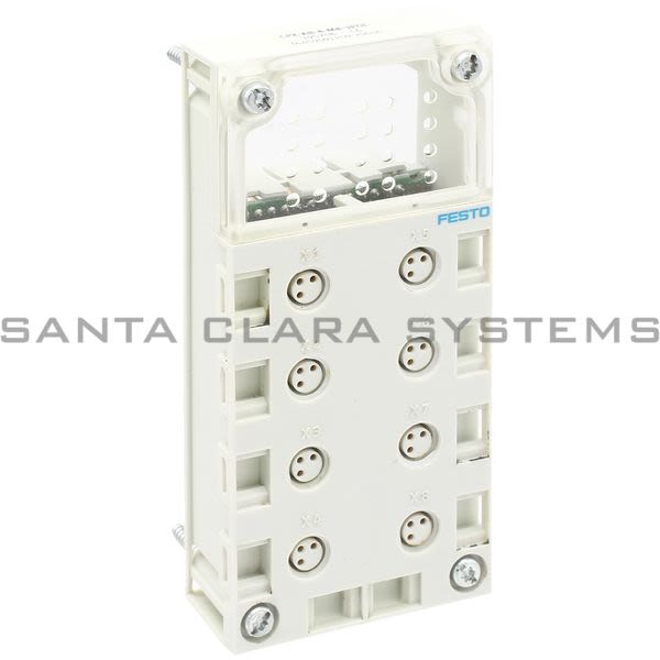 Festo CPX-AB-8-M8-3POL Connection Block Product Image