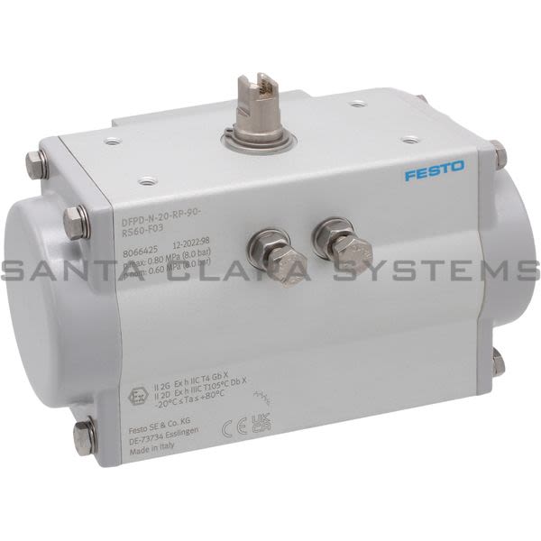 Festo DFPD-N-20-RP-90-RS60-F03 Quarter Turn Actuator Product Image