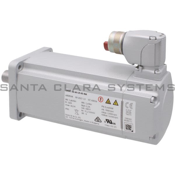 Festo EMMT-AS-60-LR-HS-RM Servo Motor Product Image