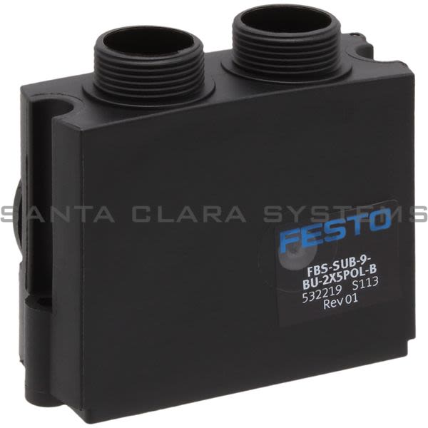 Festo FBS-SUB-9-BU-2X5POL-B Plug Product Image