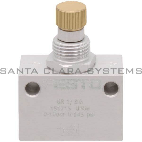 Festo GR-1-8-B One-Way Flow Control Valve Product Image