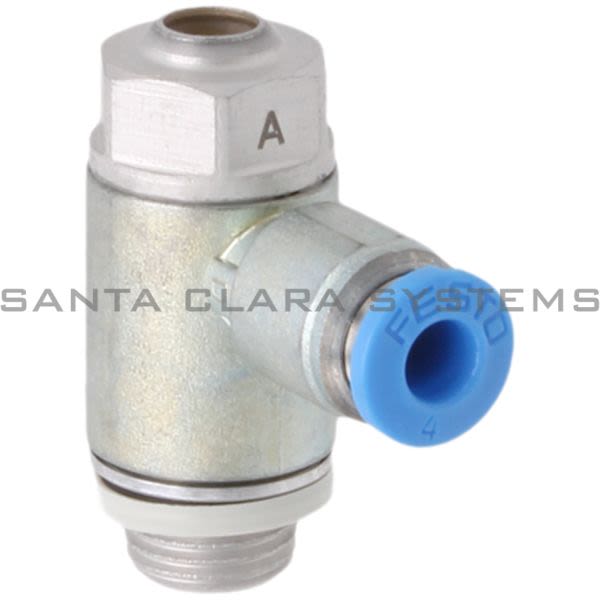 Festo GRLA-1-8-QS-4-D One-Way Flow Control Valve Product Image