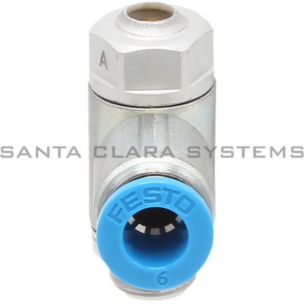 Festo GRLA-1/8-QS-6-D  One-Way Flow Control Valve Product Image