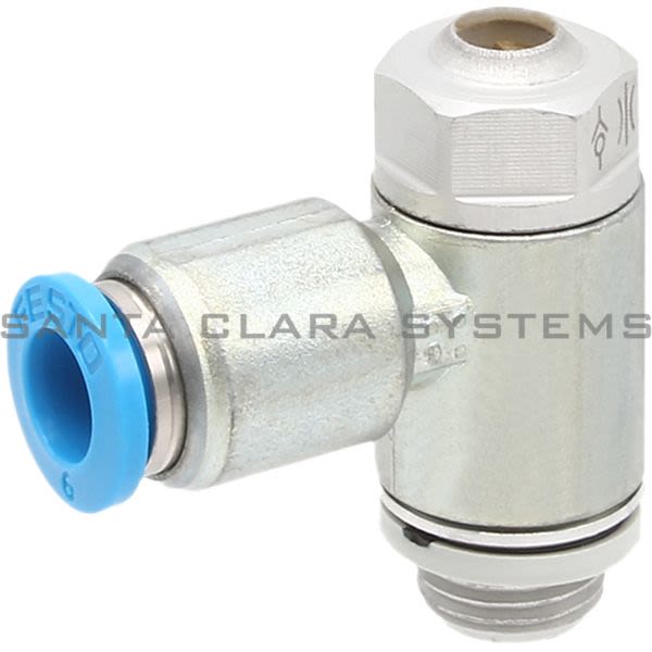 Festo GRLA-1/8-QS-6-D  One-Way Flow Control Valve Product Image