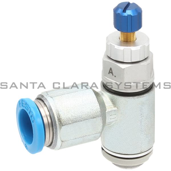 Festo GRLA-1-8-QS-8-RS-D One-Way Flow Control Valve Product Image