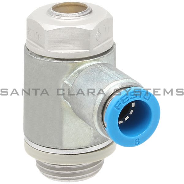 Festo GRLA-3-8-QS-8-D One-Way Flow Control Valve Product Image