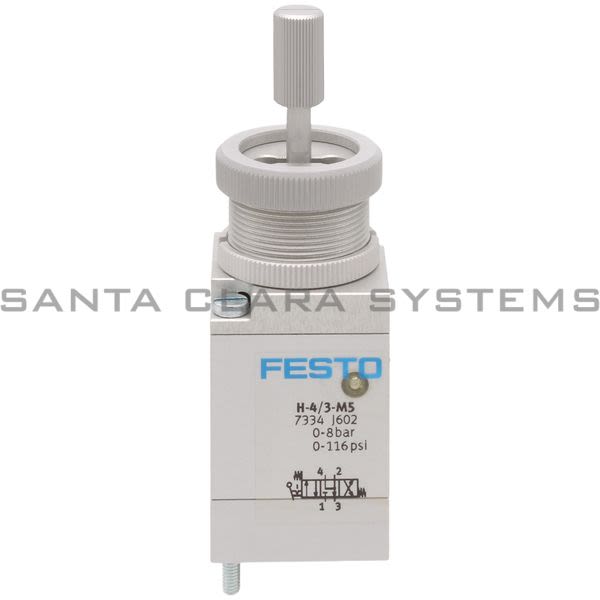 Festo H-4-3-M5 Finger Lever Valve Product Image