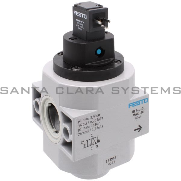 Festo HEE-D-MAXI-24 Shut Off Valve Product Image