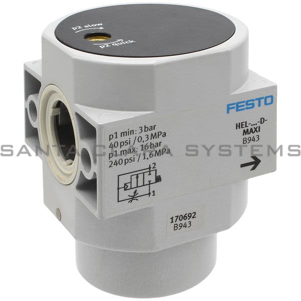 Festo HEL-D-MAXI  Shut Off Valve Product Image