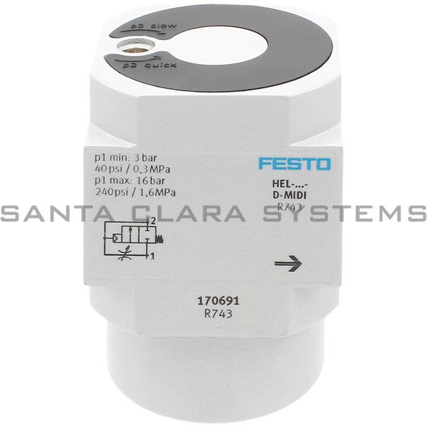 Festo HEL-D-MIDI Shut Off Valve Product Image