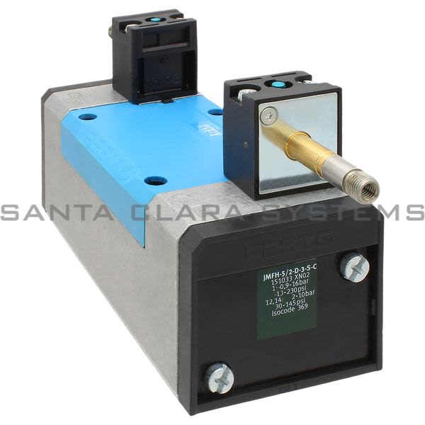 Festo JMFH-5/2-D-3-S-C  Solenoid Valve Assembly Product Image