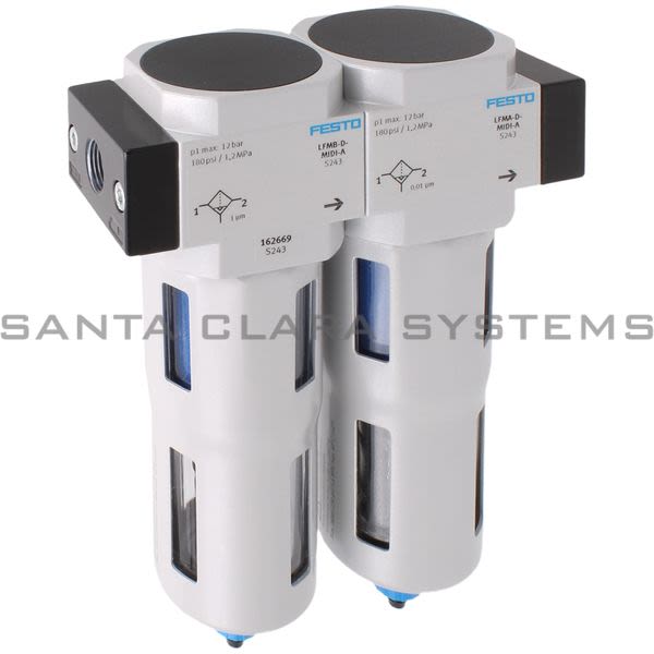 Festo LFMBA-3-8-D-MIDI-A Fine Filter Combination Product Image