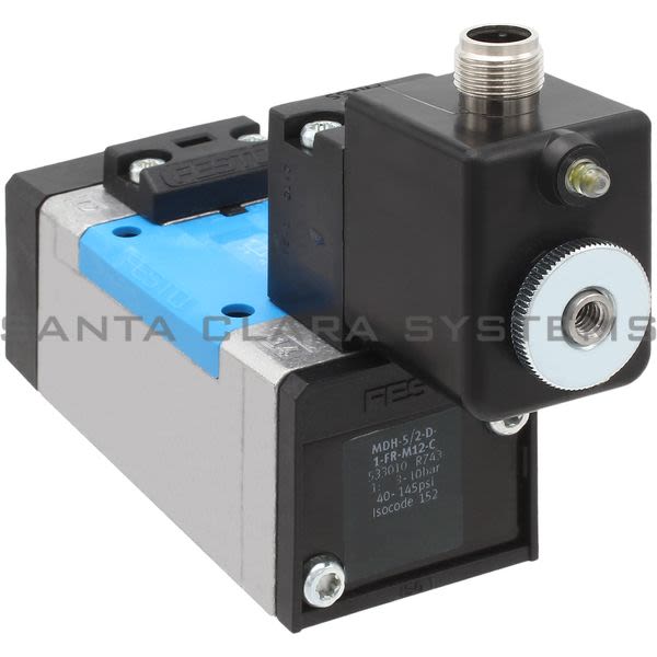 Festo MDH-5-2-D-1-FR-M12-C Air Solenoid Valve Product Image